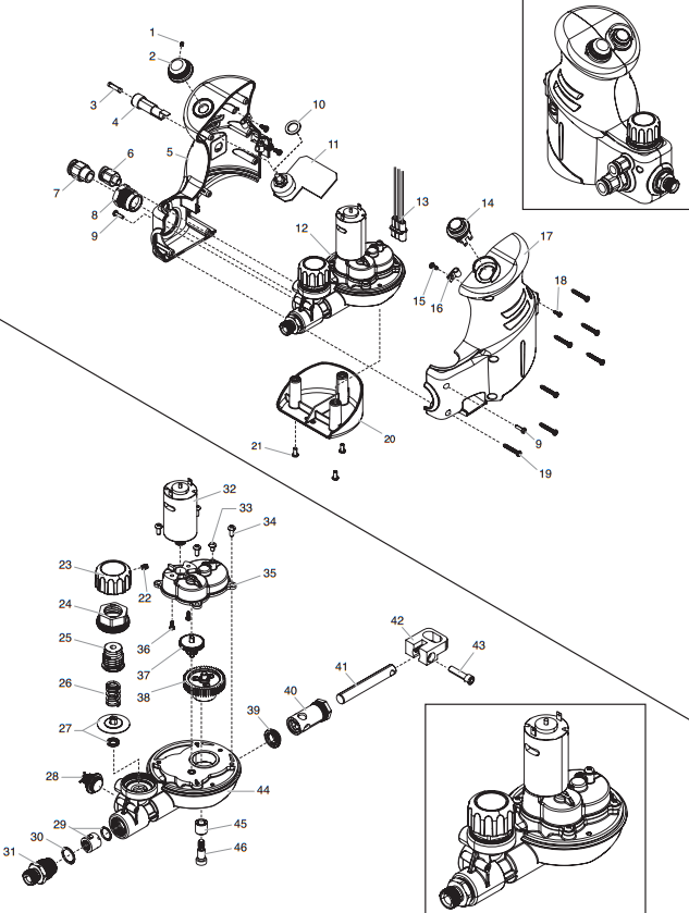 CapSpray HVLP Transfer Pump Parts List